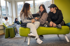 Lernen in entspannter Atmosphäre.