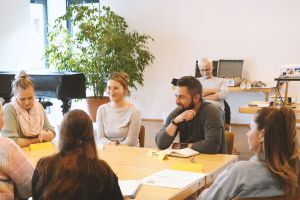 Während einer unserer zahlreichen Inhouse-Fortbildungen: Fortbildungsveranstaltungen wie diese biete